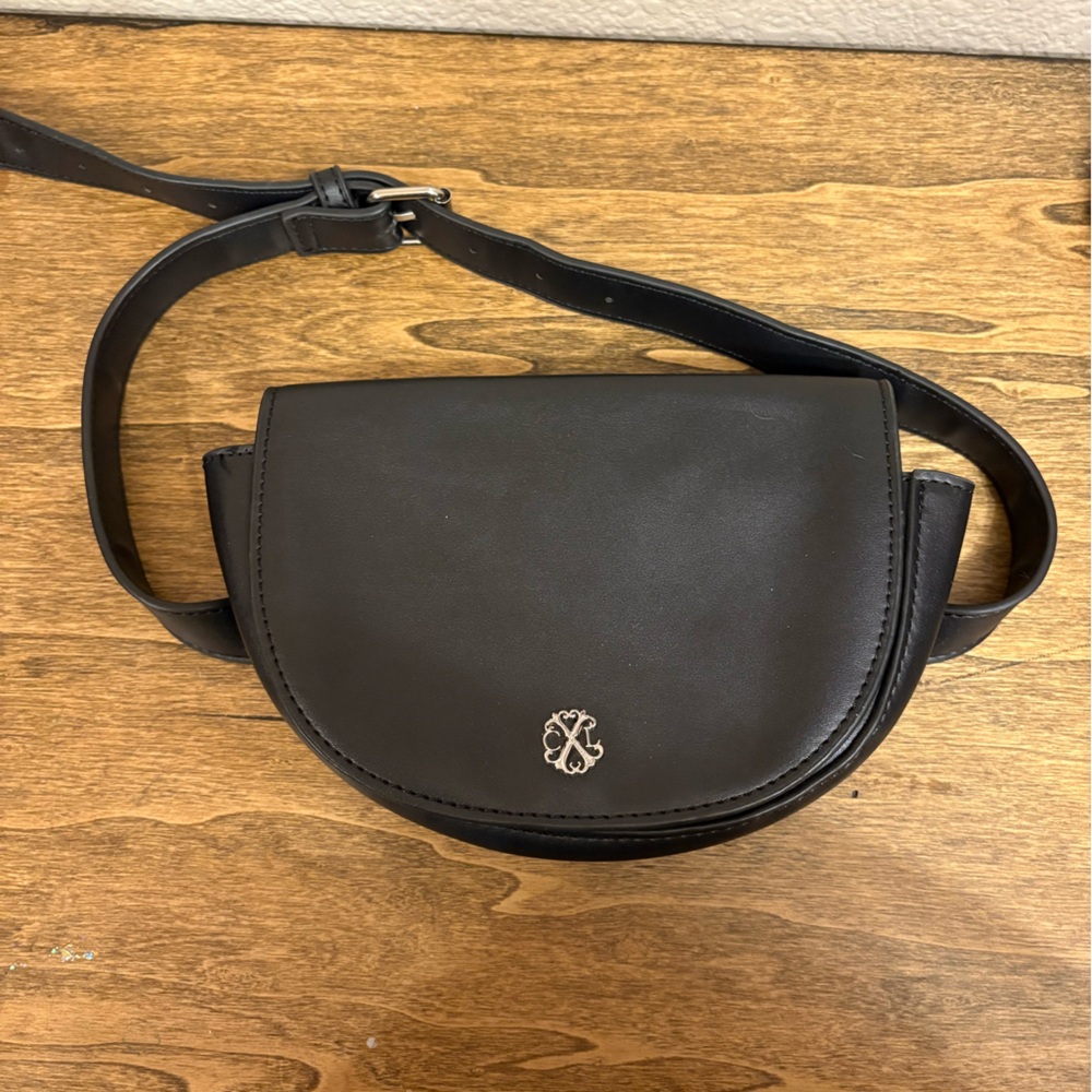 Christian Lacroix Black Belt Bag